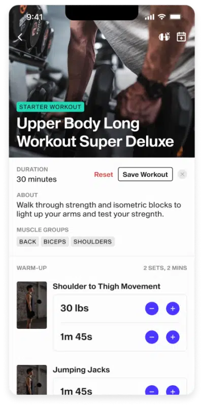 Framework 30 Min Back And Bicep Workout