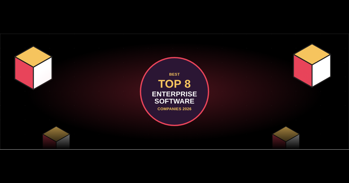 Top Enterprise Software Development Companies 2026 badge